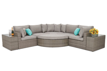 #1021 - Barbados Multifunctional Corner Set 🌴🛋️☀️